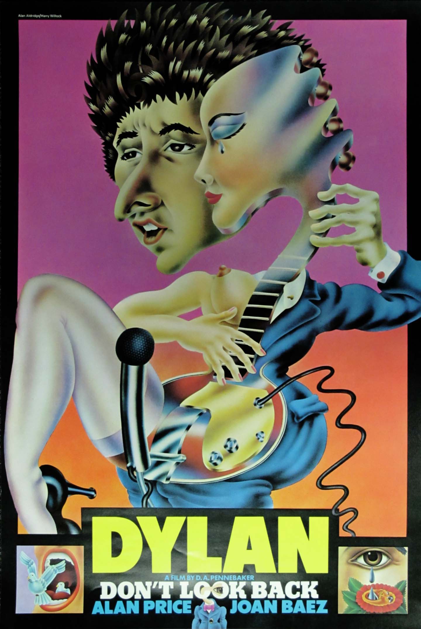Bob Dylan "Don't Look Back" Original Poster