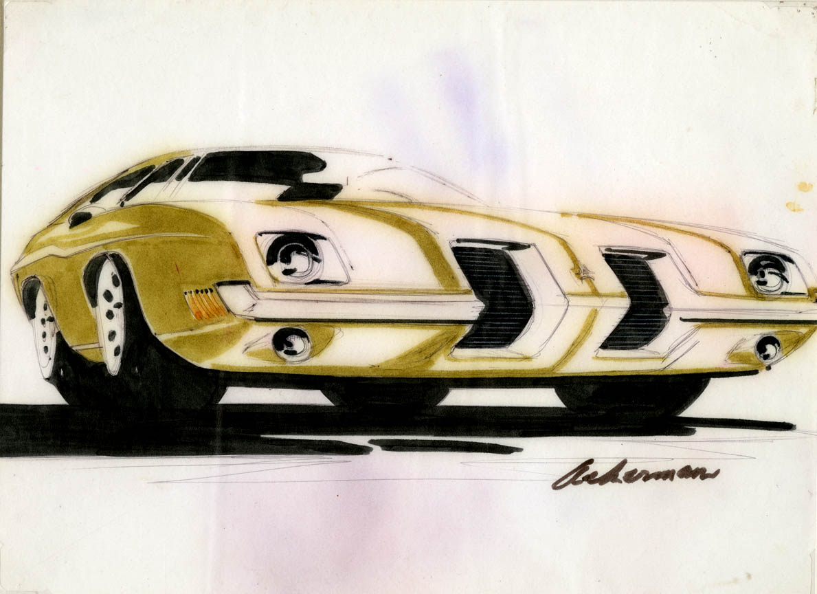 Oldsmobile Toronado Study Concept Car Design by Ackerman No. 2