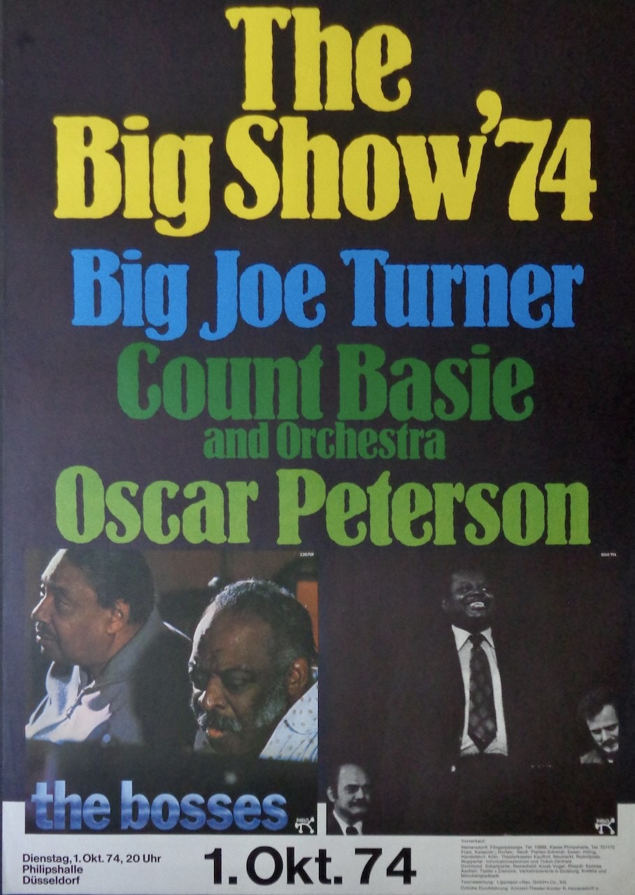 Oscar Peterson / Count Basie / Big Joe Turner : Dusseldorf 1974