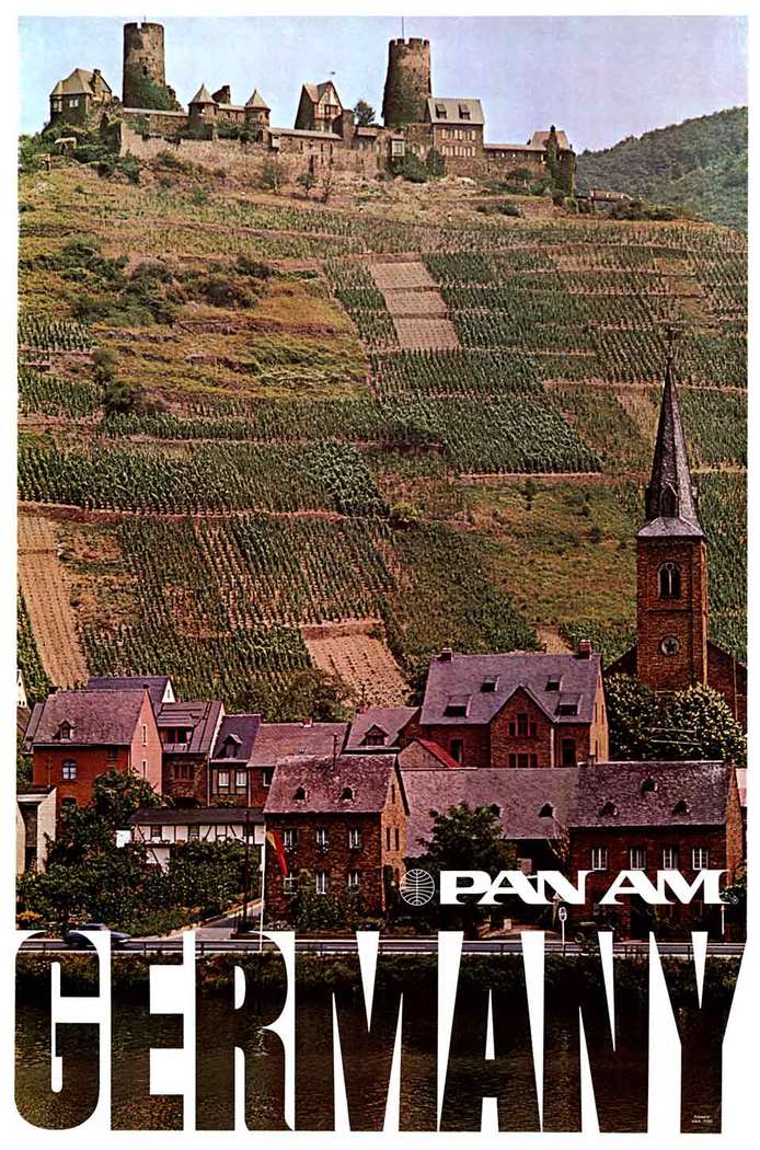 Pan Am Germany | Pan American | linen-backed