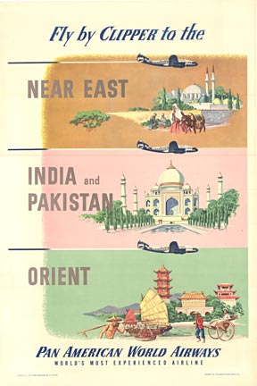 Pan Am Near East, India, Pakistan