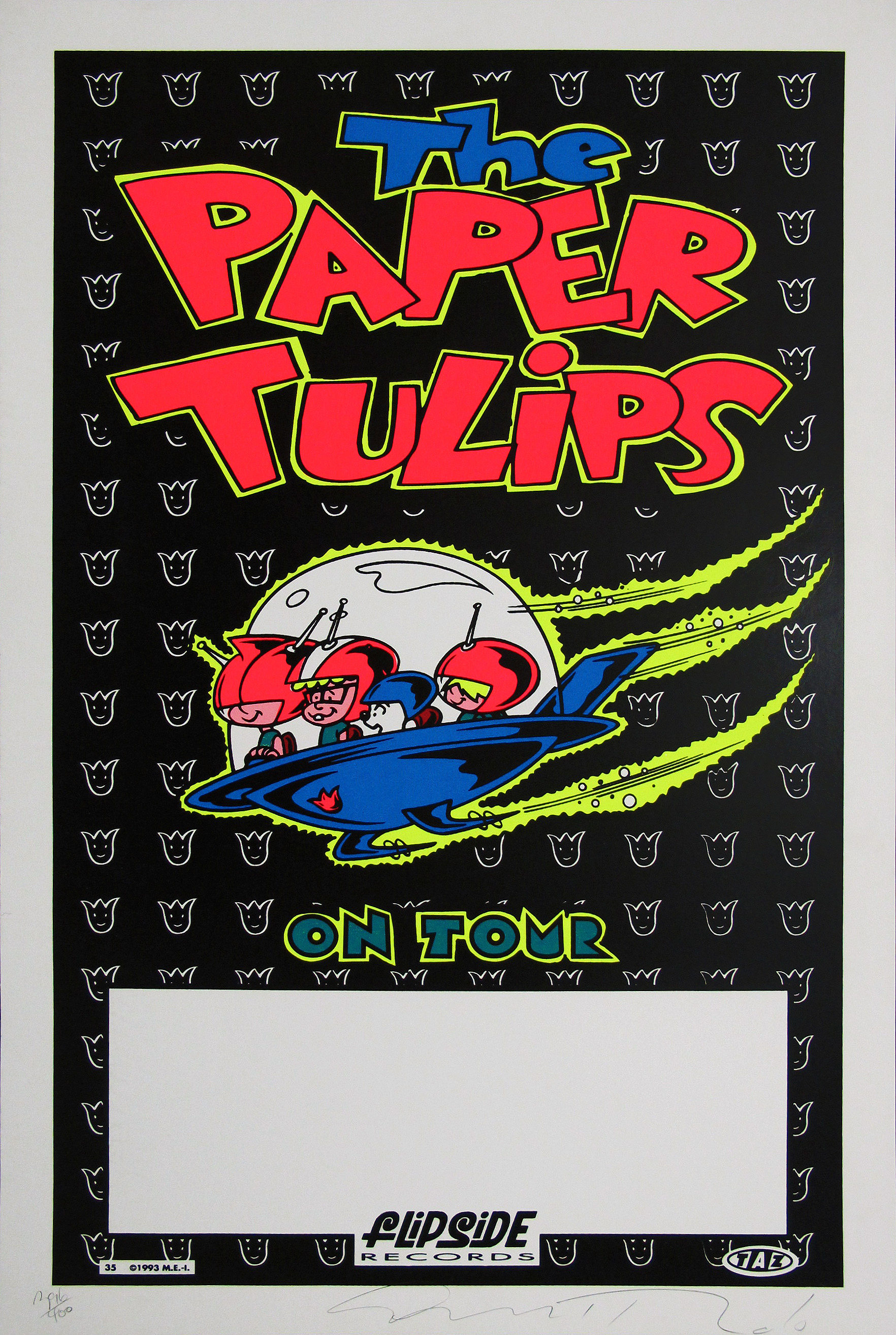 Paper Tulips Tour Poster