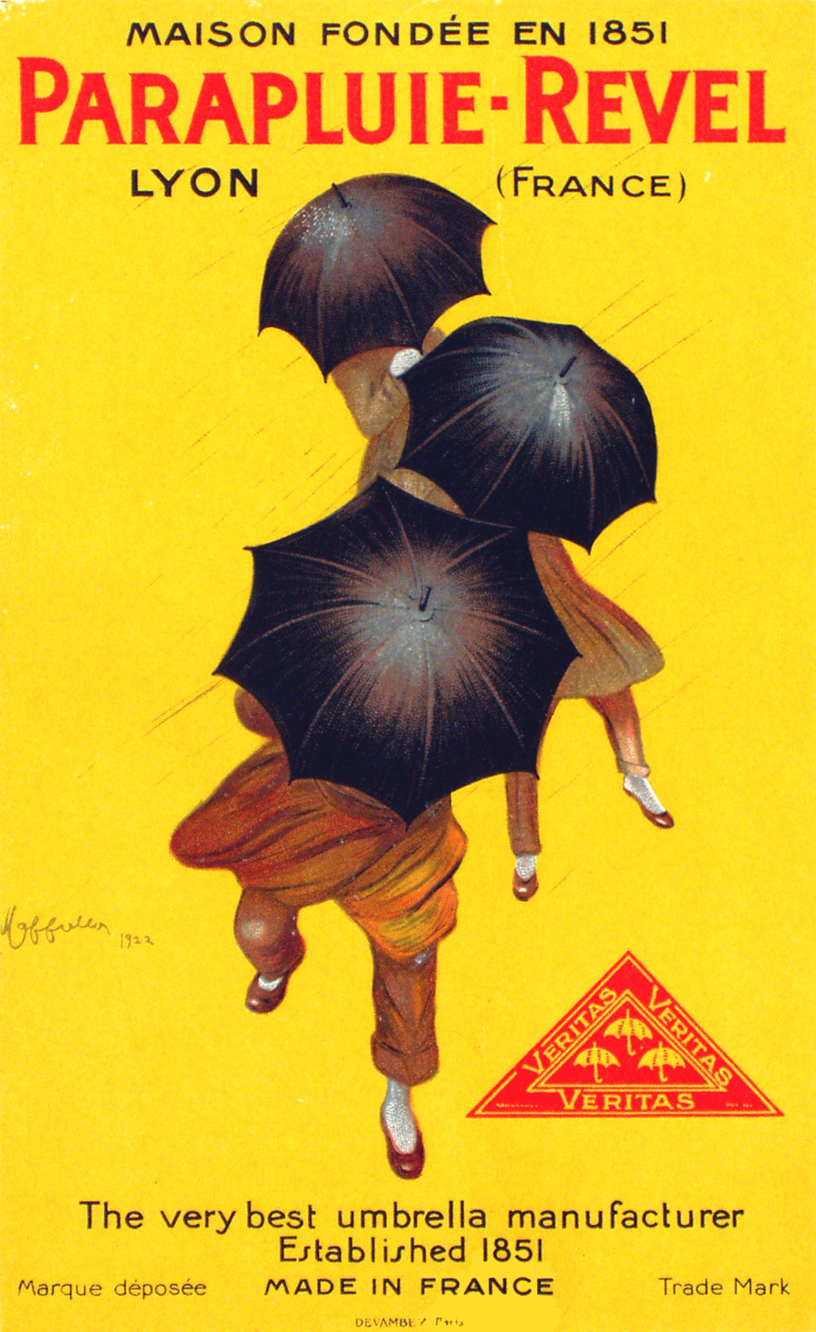 Parapluie Revel - window card