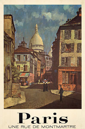 Paris "Rue de Montmarrtre'
