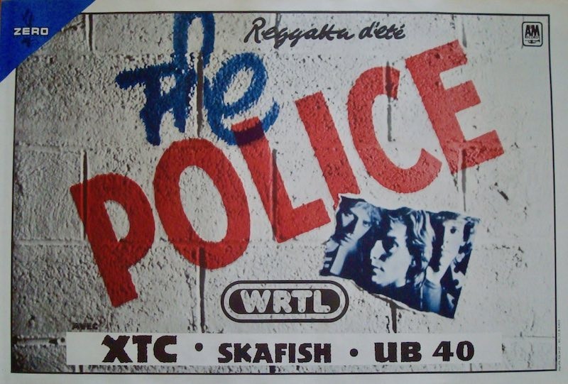 Police: French tour 1980