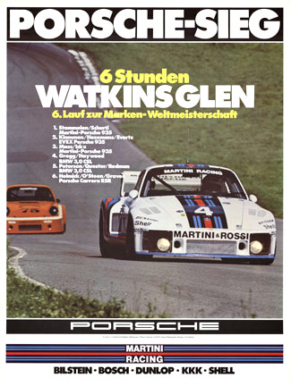 Porsche-Sieg 6 Stunden Watkins Glen