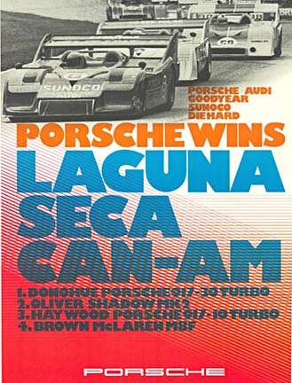 Porsche Wins Laguna SECA CAN-AM