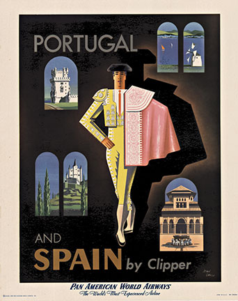 Portugal and Spain by Clipper (S) Pan Am