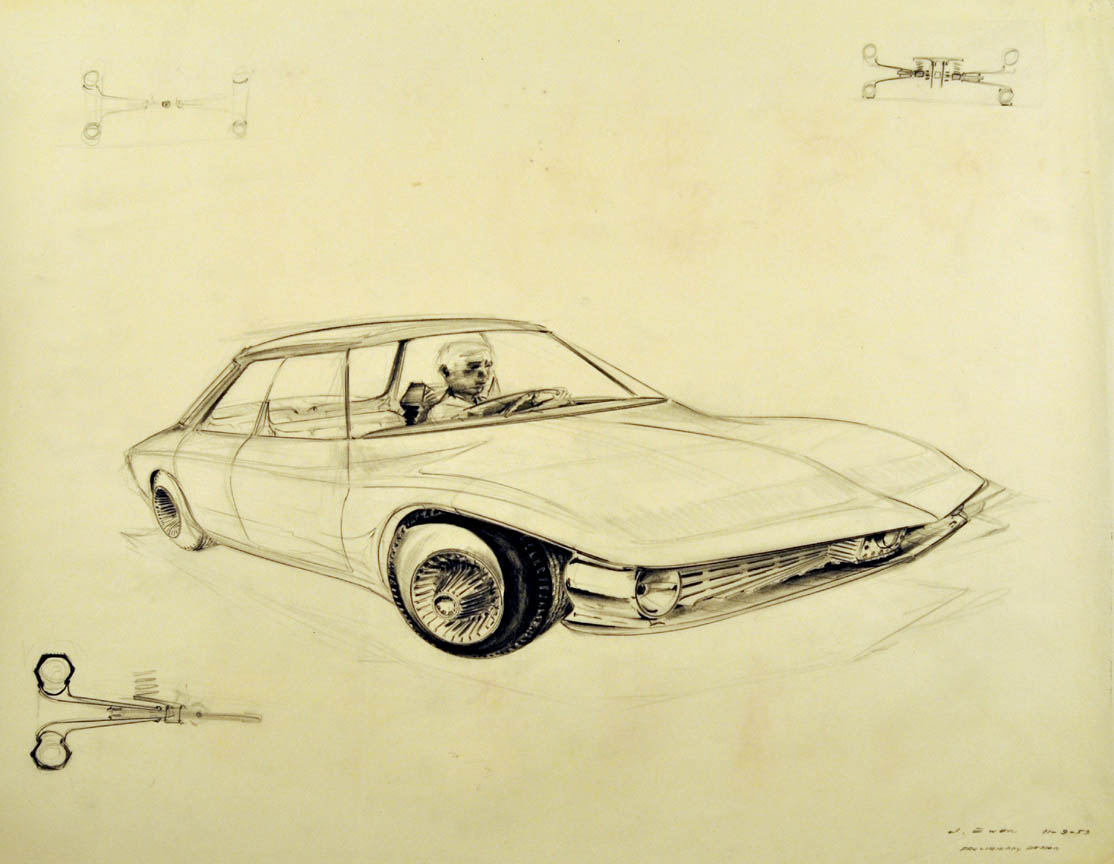 Preliminary Concept Car Design by Ewen