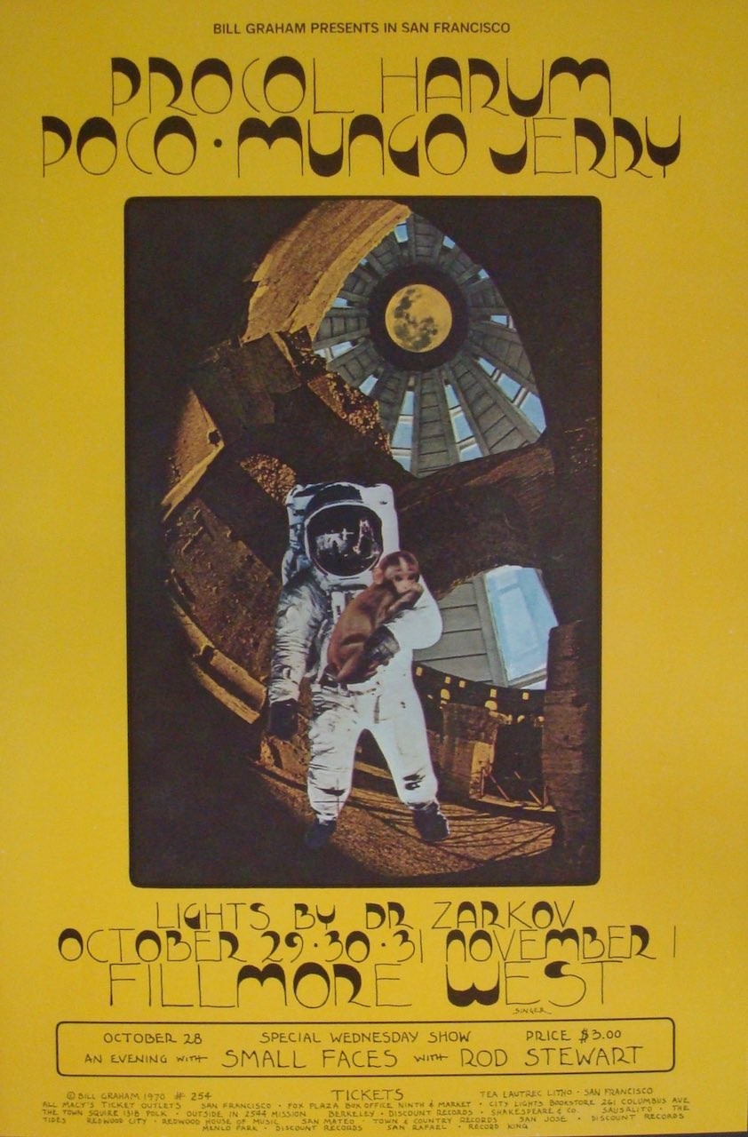 Procol Harum: Fillmore West BG 254