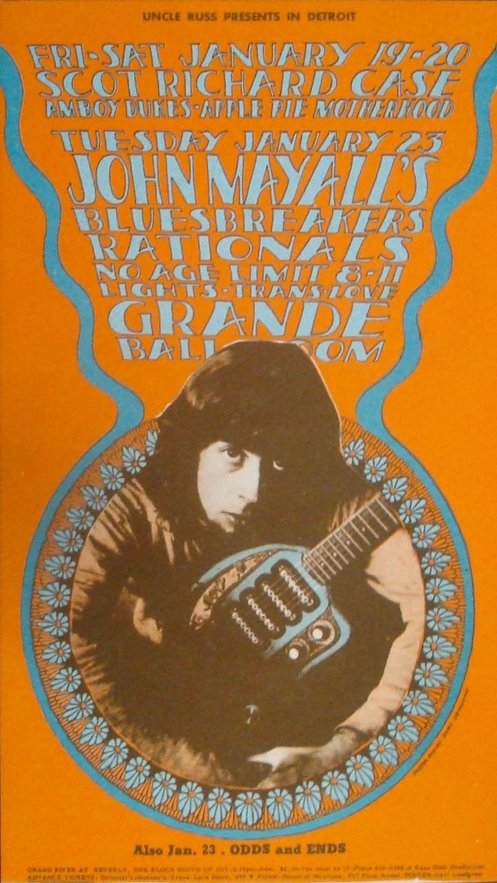 RGP 63: John Mayall (Postcard)