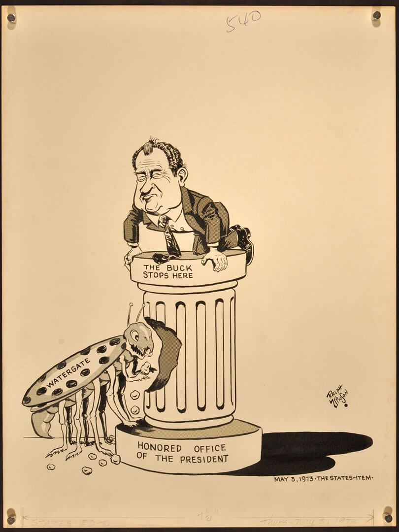 Richard M. Nixon and Watergate "The Buck Stops Here"