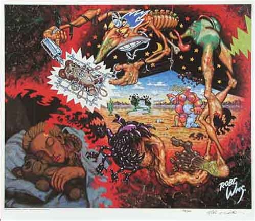 Robert Williams Mirage of Daughterly Fears Limited Edition Lithograph