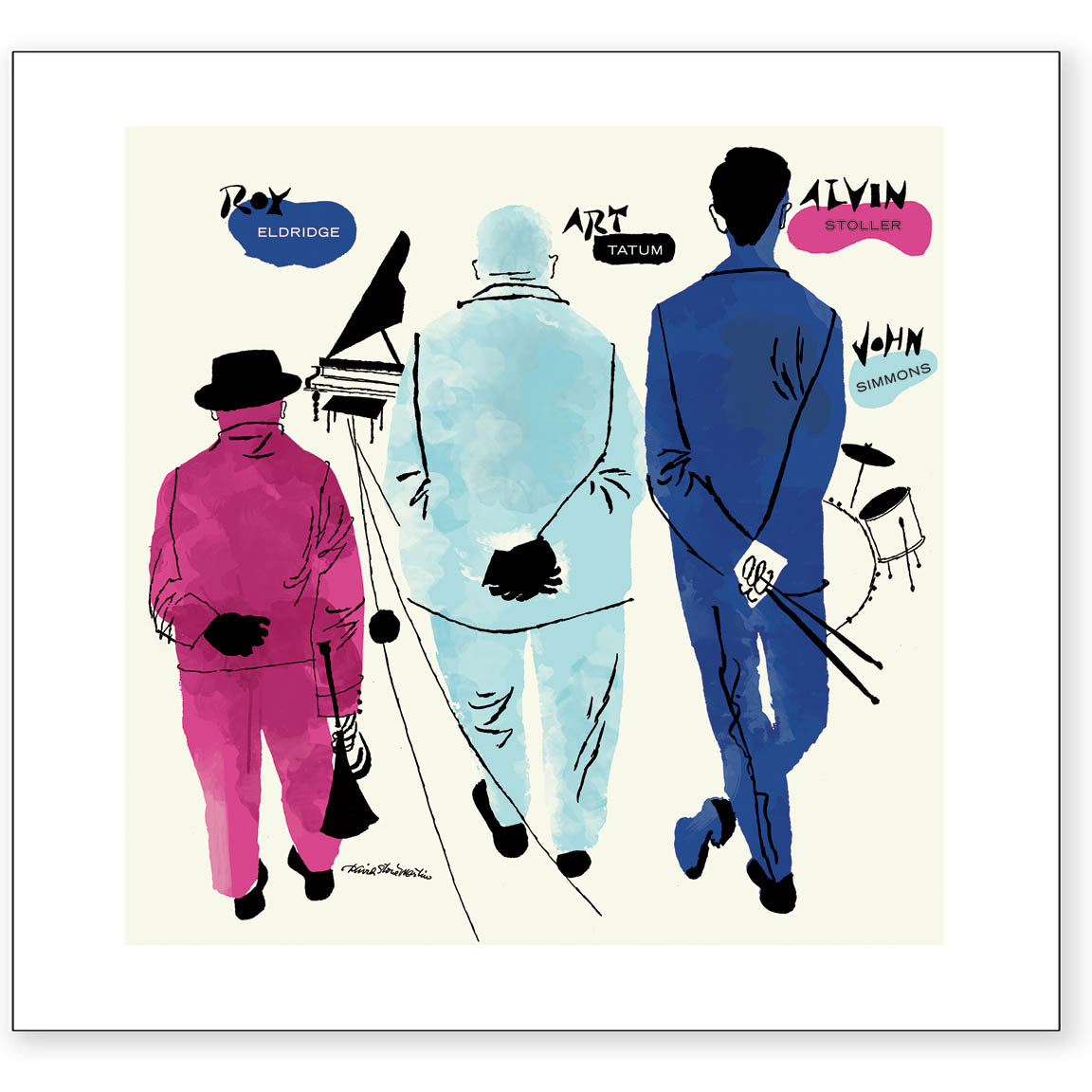 Roy Eldridge, Art Tatum, Alvin Stollar, John Simmons