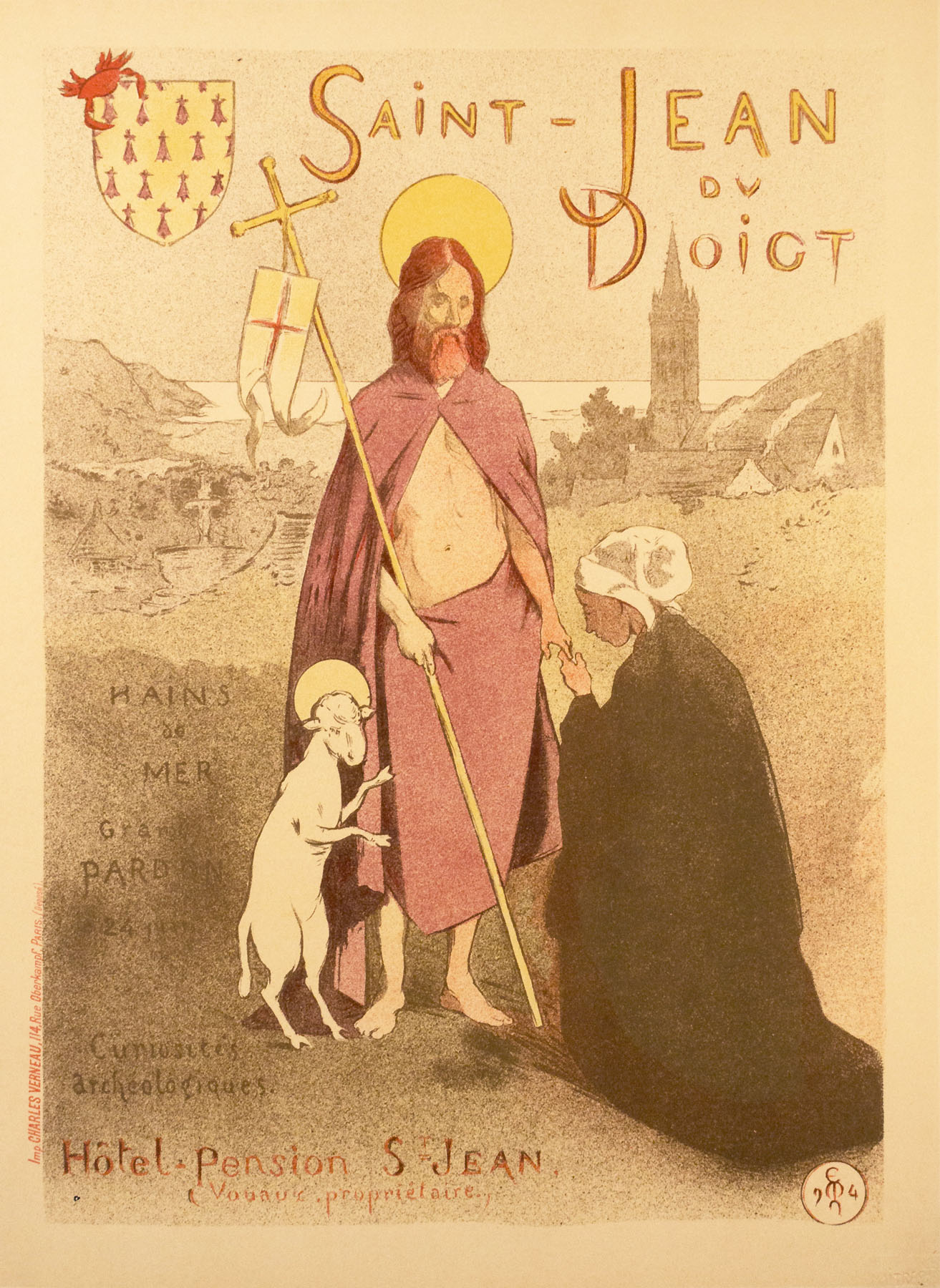 Saint-Jean du Doigt, "Maitres de l'Affiche" plate 178