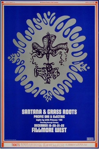 Santana: Fillmore West BG 150