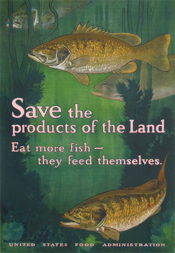 Save the Products of the Land Eat More Fish-They Feed Themselves
