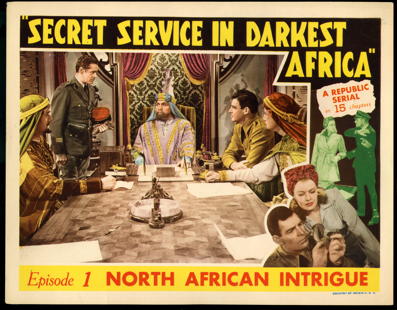 Secret Service In Darkest Africa: Episode 1 - North Africa Intrigue
