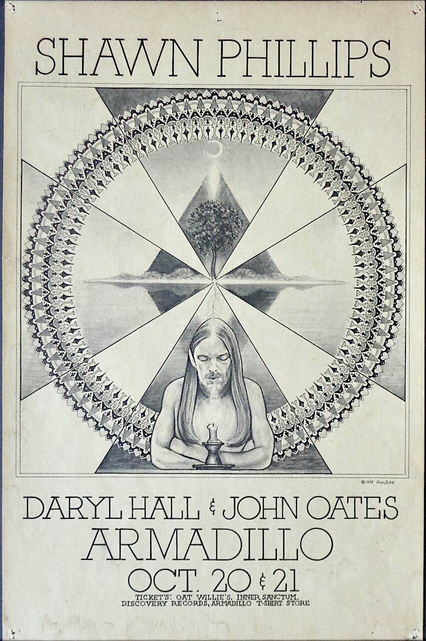 Shawn Phillips / Hall And Oates: Austin 1975