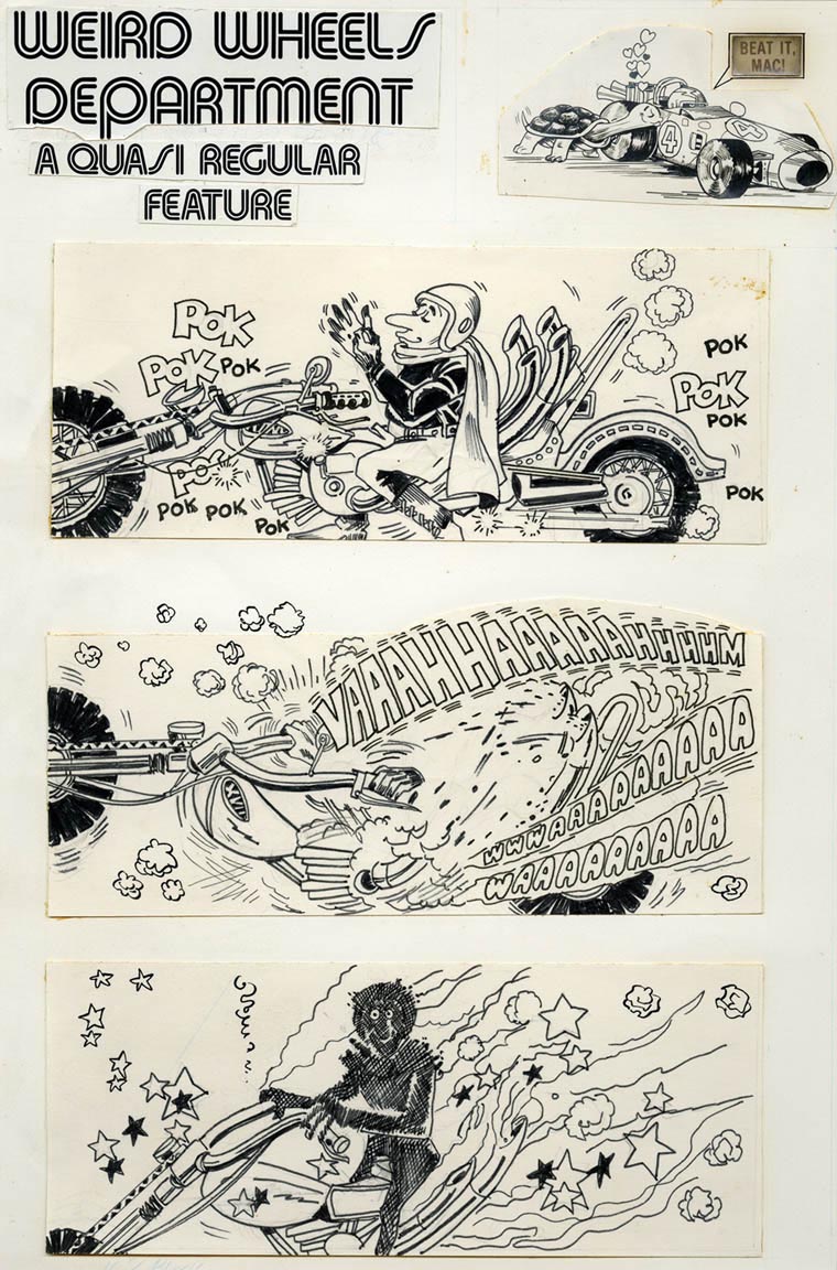 Sick Magazine Gag Original Artwork