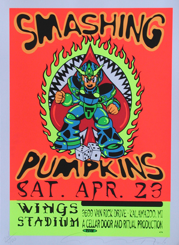 Smashing Pumpkins Concert Poster