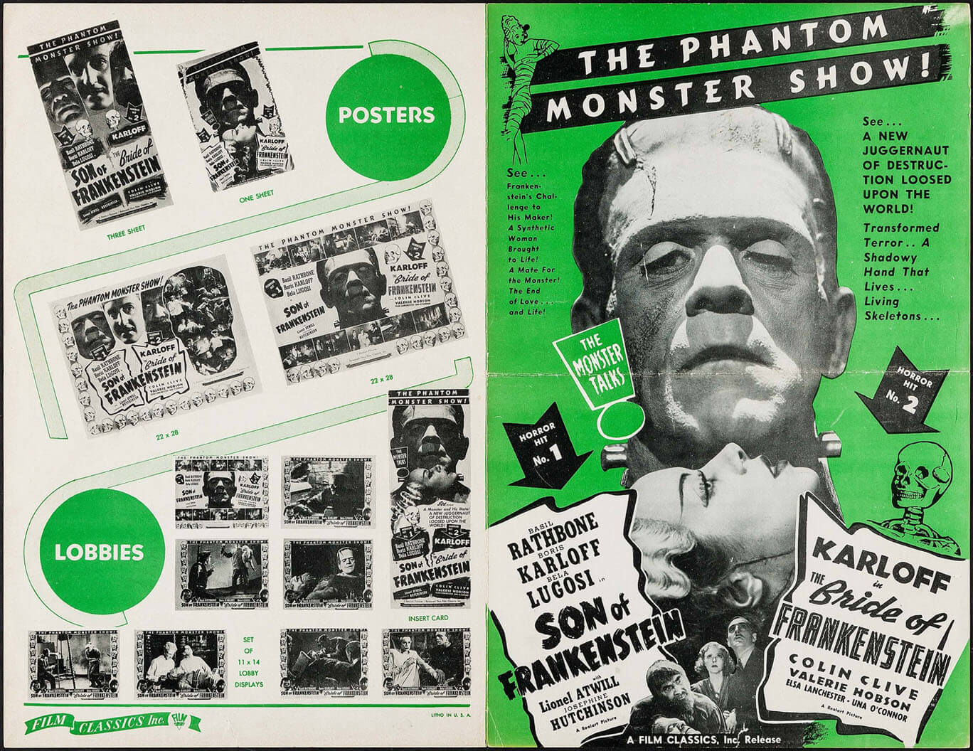 Son of Frankenstein | Bride of Frankenstein Combo