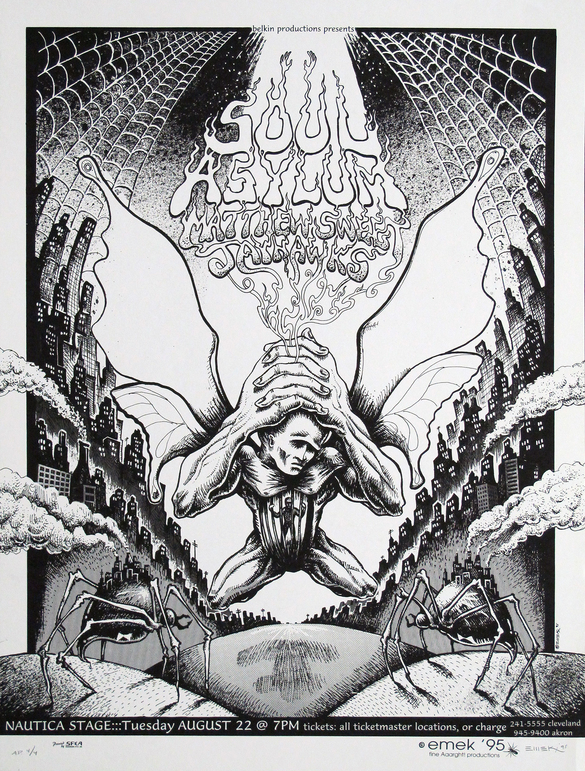 Soul Asylum Original Rock Concert Poster