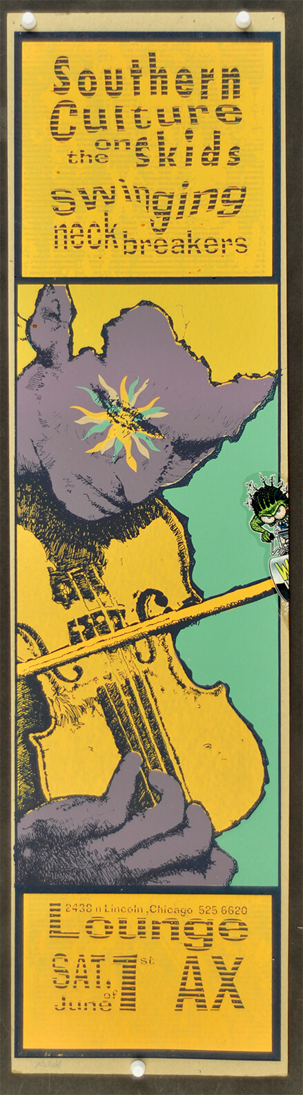 Southern Culture on the Skids and Swinging Neck Breakers Concert Poster
