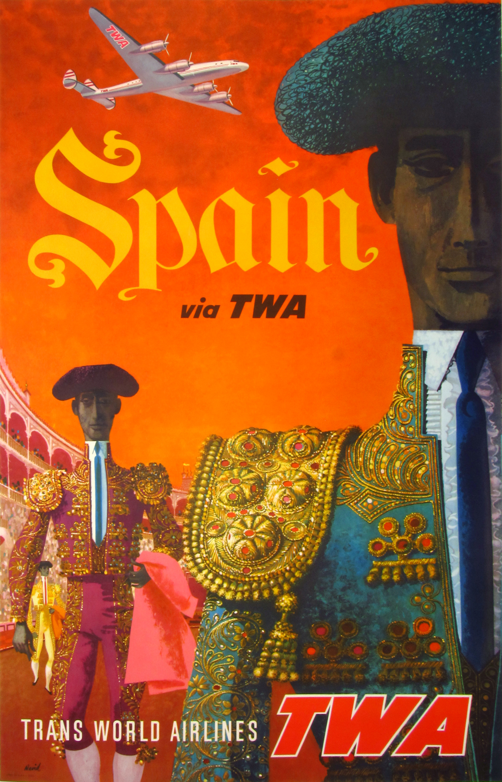 Spain via TWA