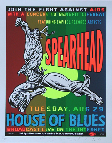 Spearhead Concert Poster