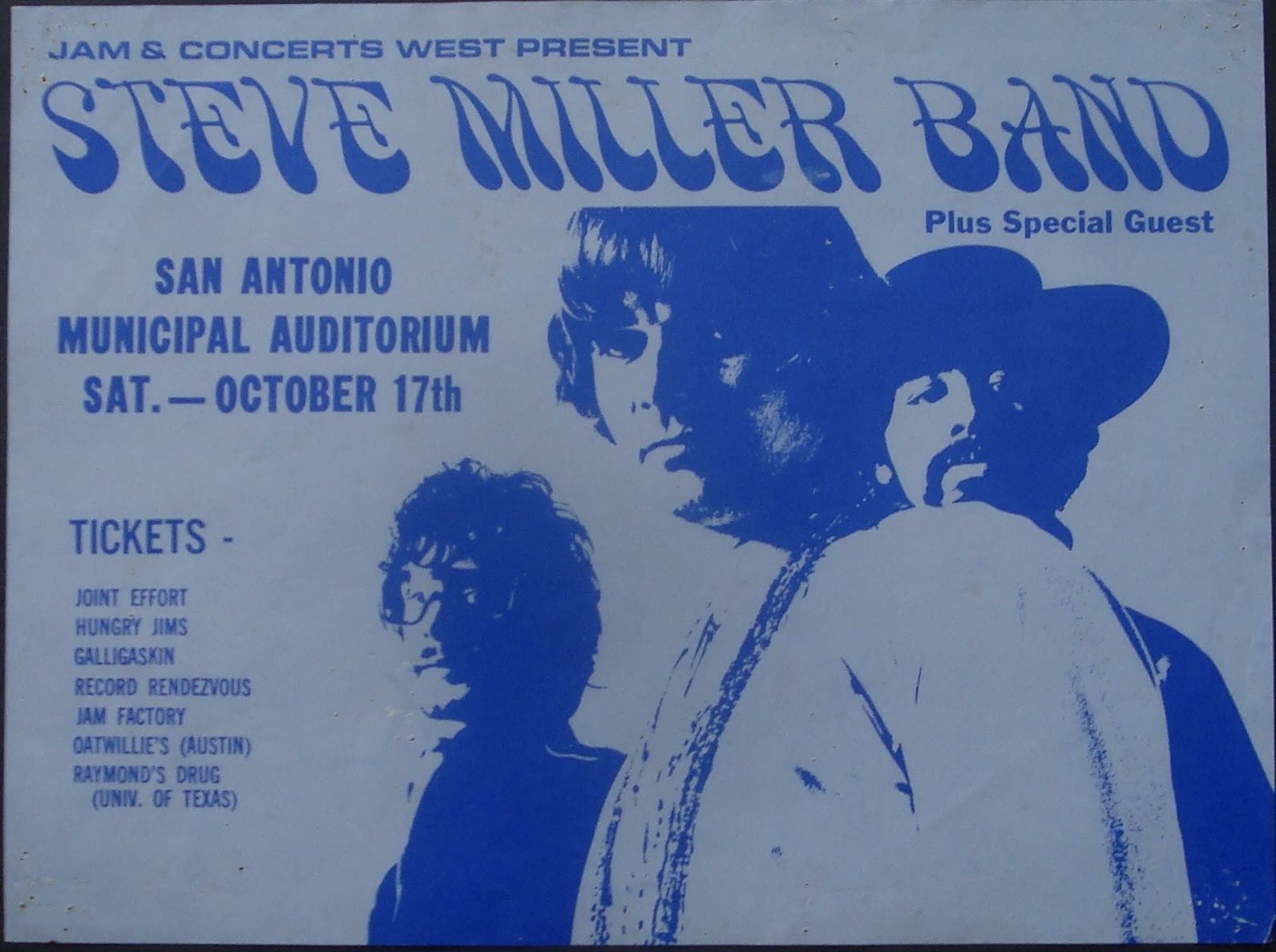 Steve Miller Band: San Antonio 1970