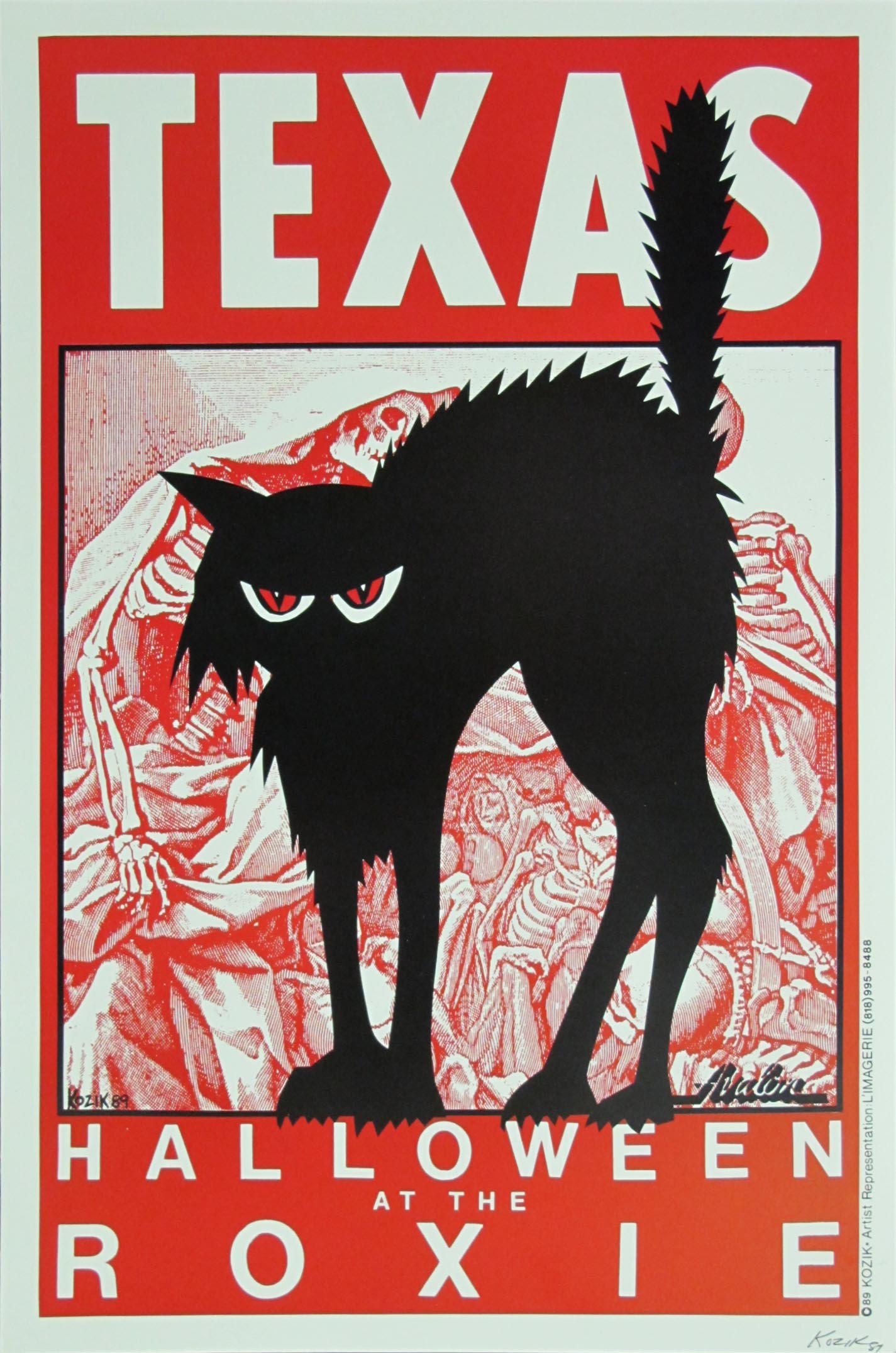 Texas Concert Poster