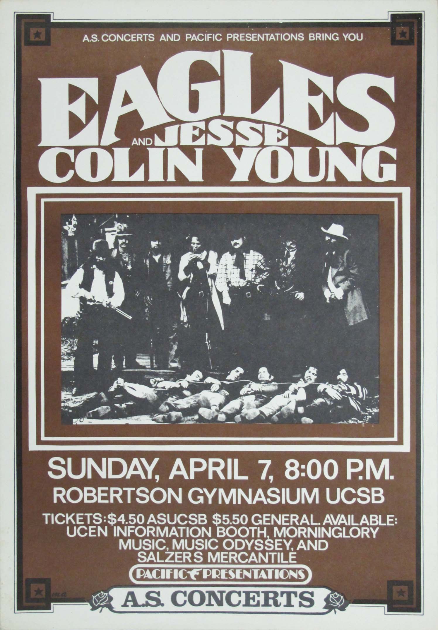 The Eagles Concert Poster