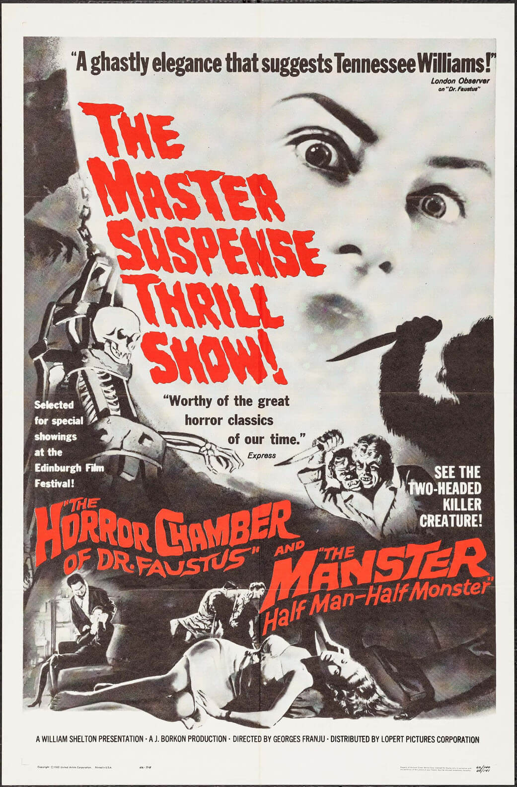 The Horror Chamber of Dr. Faustus | The Manster Combo