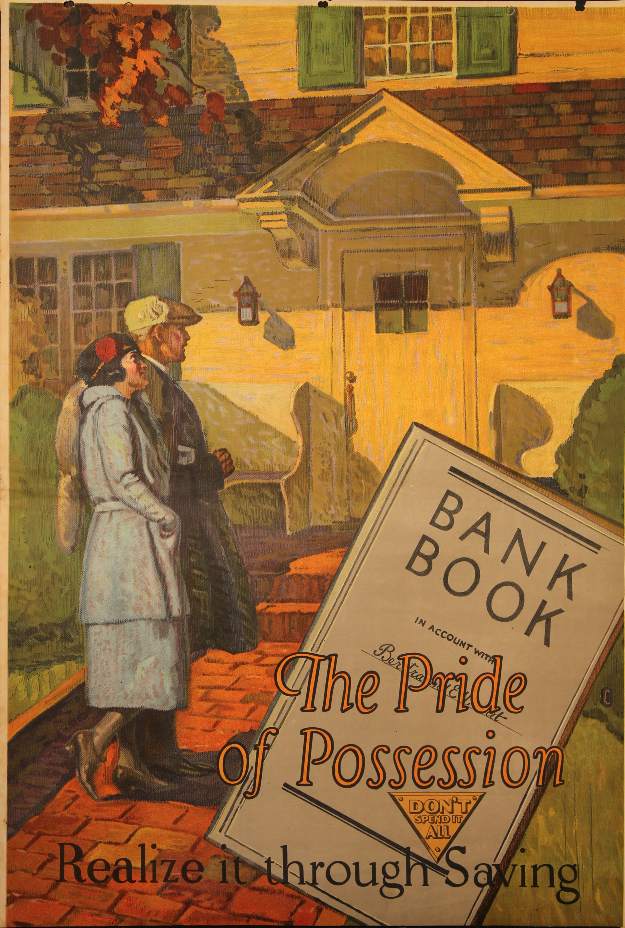 The Pride Of Possession Banking Poster