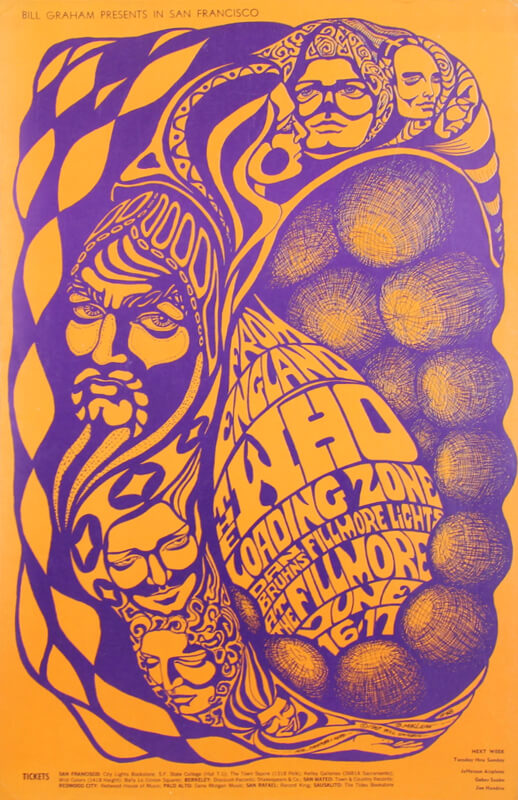 The Who and Loading Zone, Fillmore Auditorium