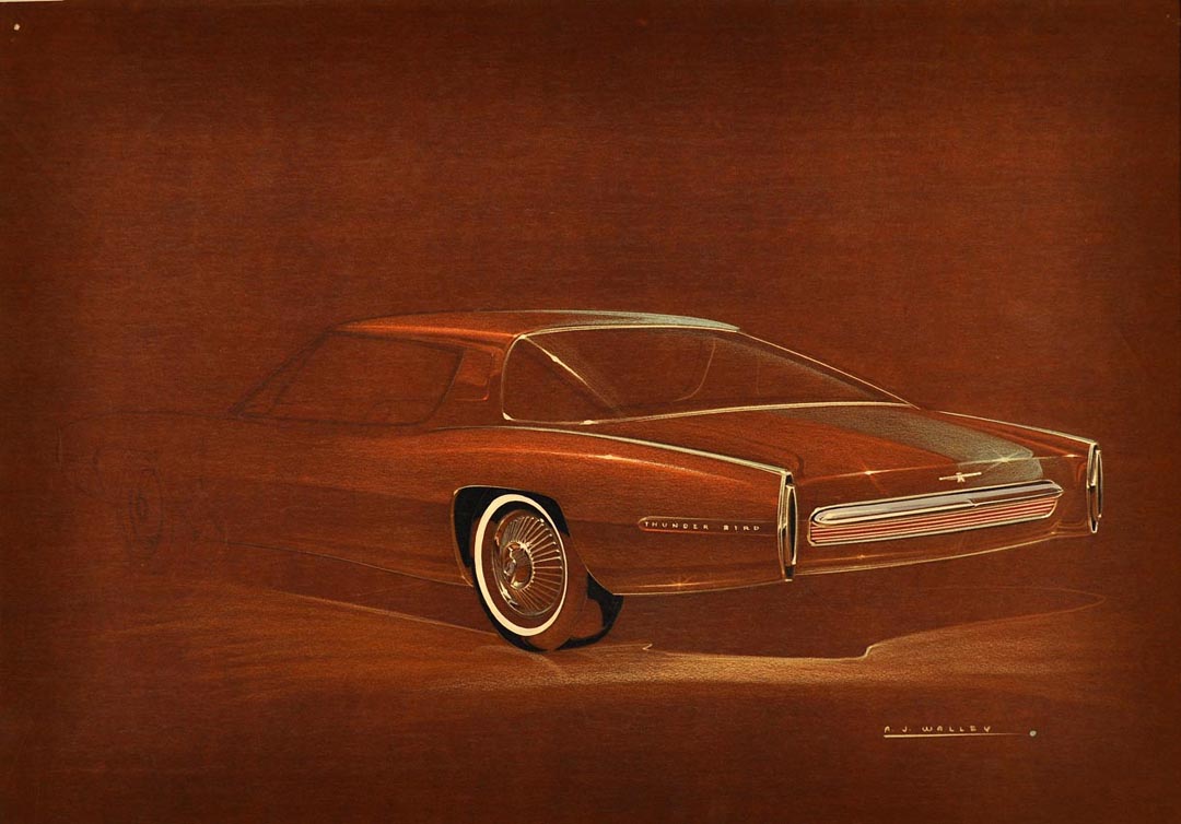 Thunder Bird Rear End Concept Design