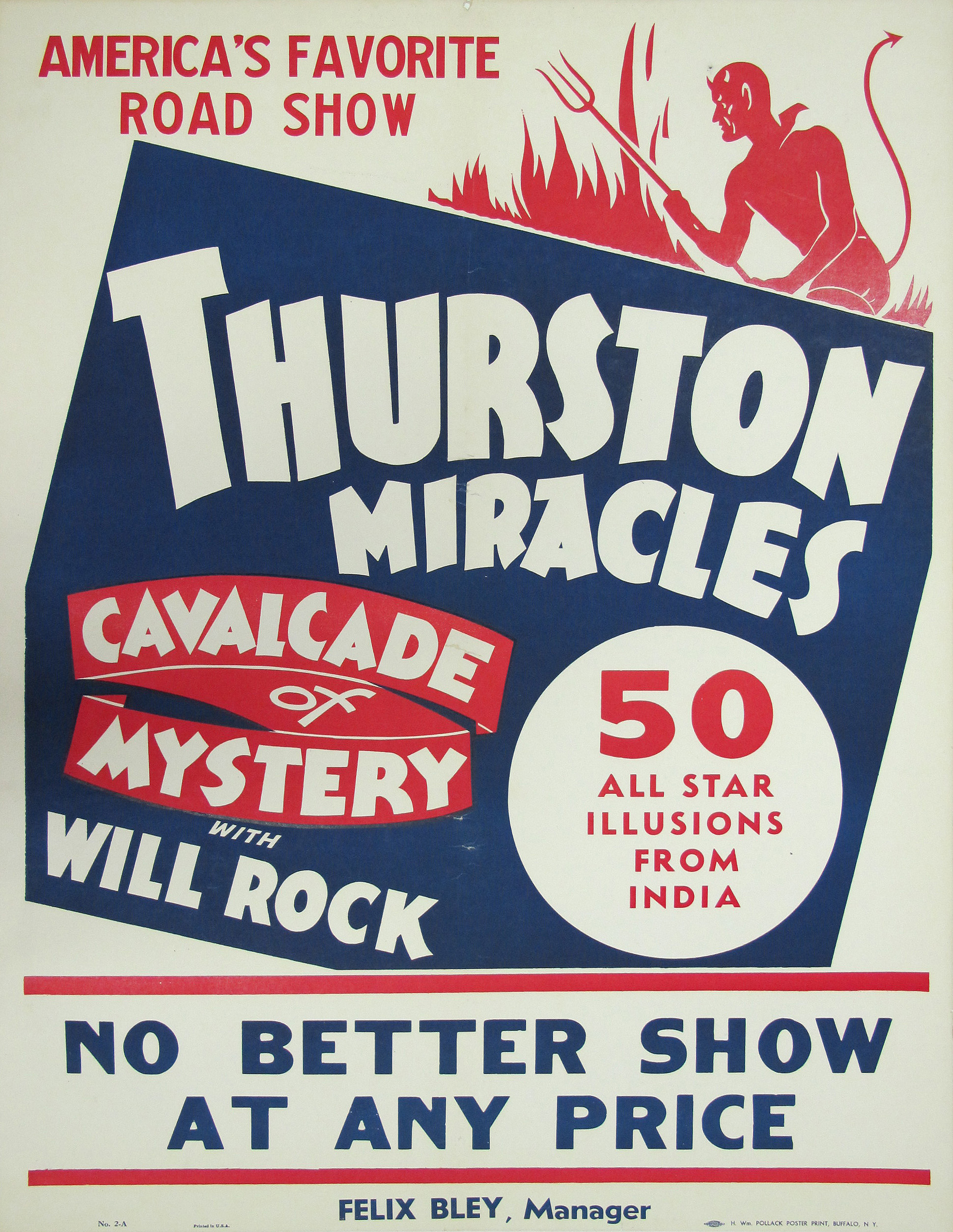 Thurston Miracles Magic Poster