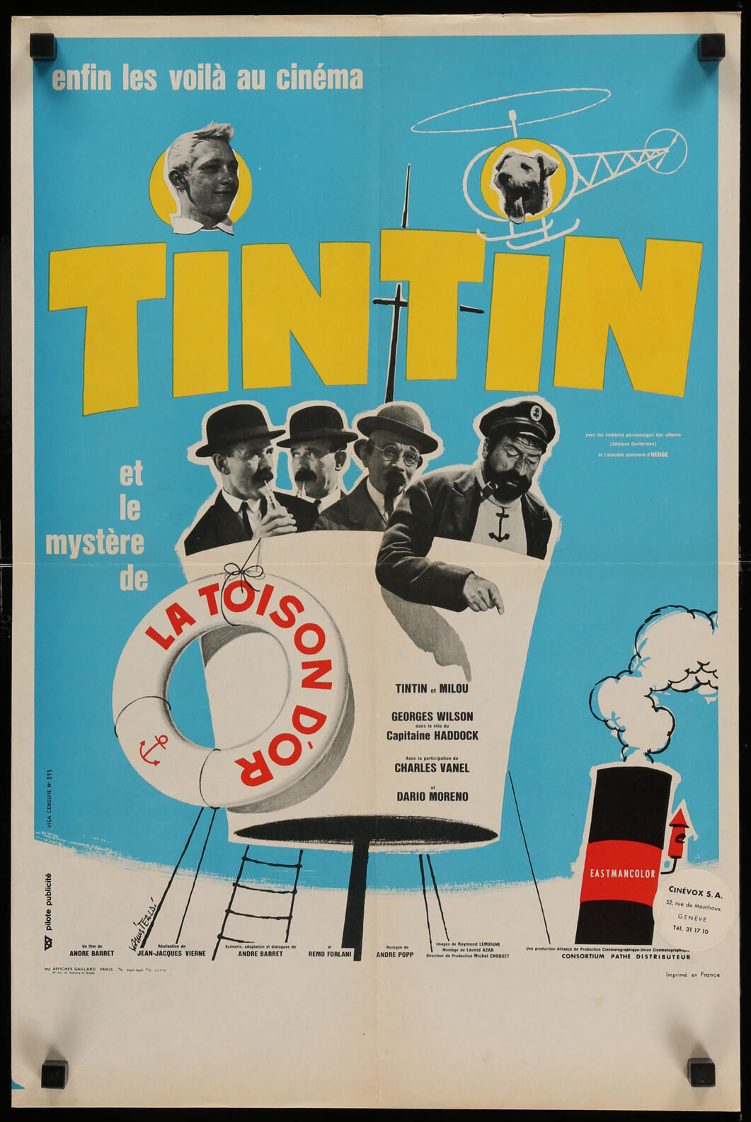 Tintin and the Mystery of the Golden Fleece