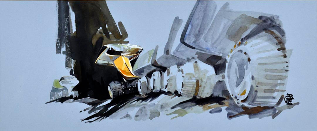 Transformation Truck Concept Art