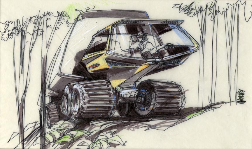 Transportation Concept Art