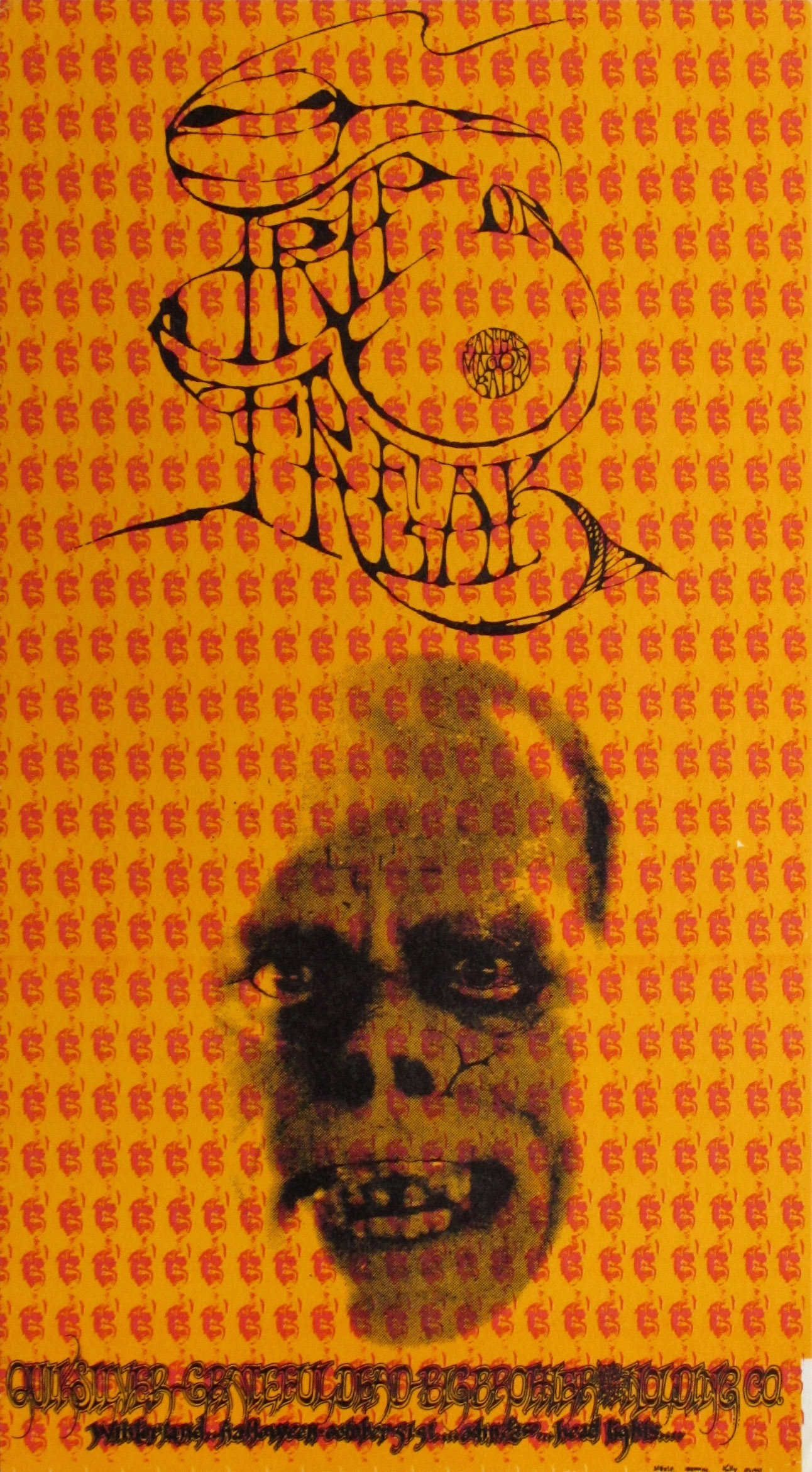 Trip Or Freak Original Concert Handbill