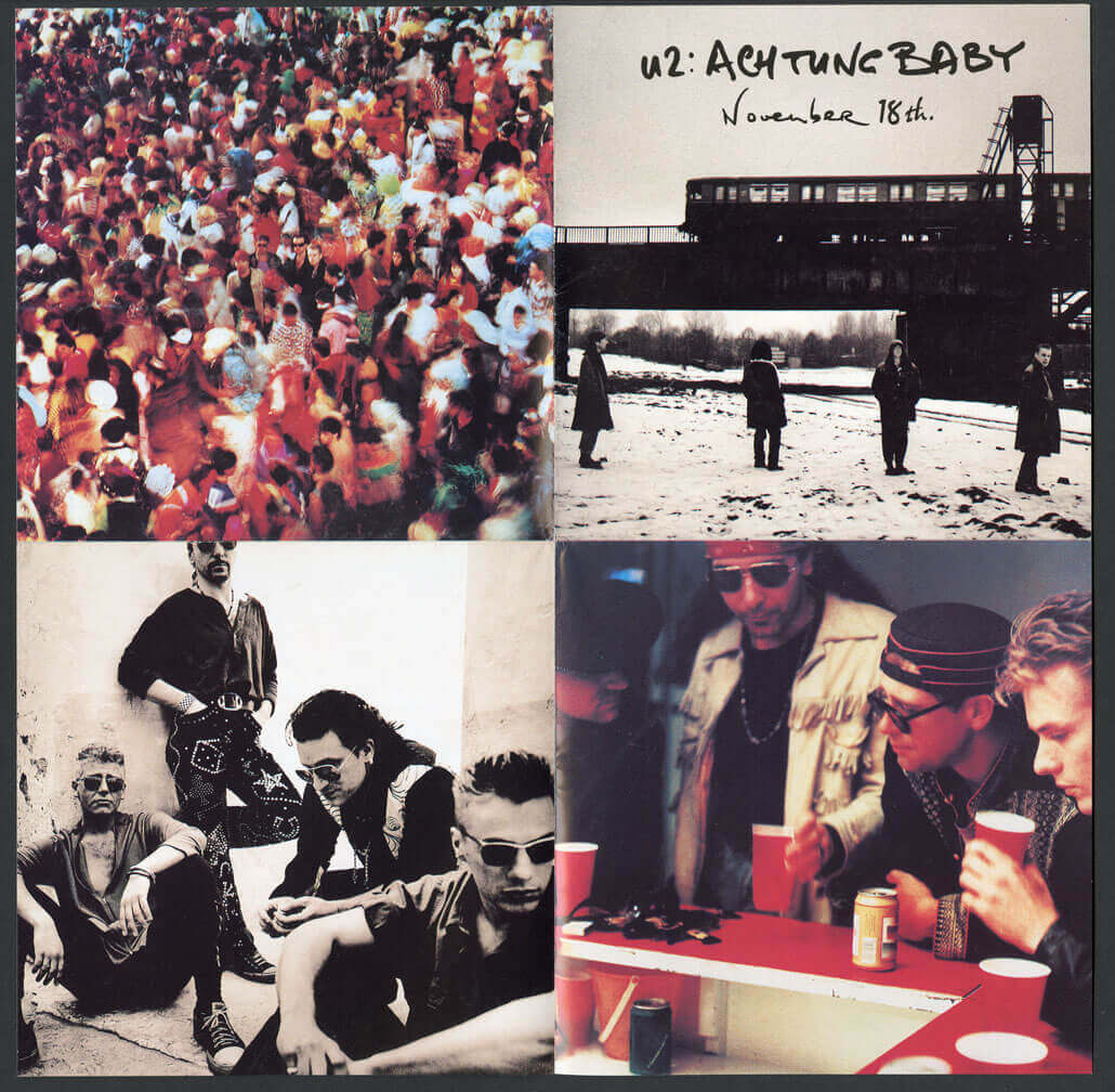 U2 Double Folded Promotional Poster