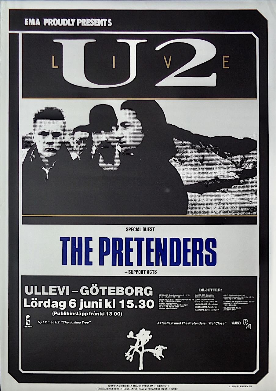 U2: Goteborg 1987