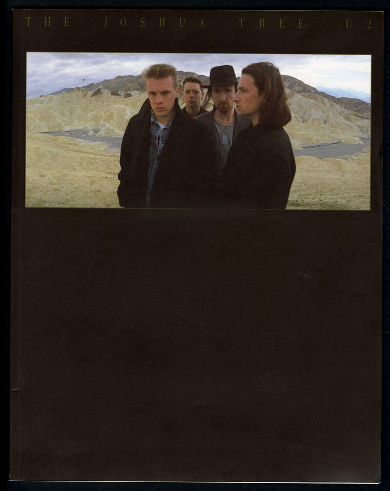 U2 - The Joshua Tree Concert Tour Program