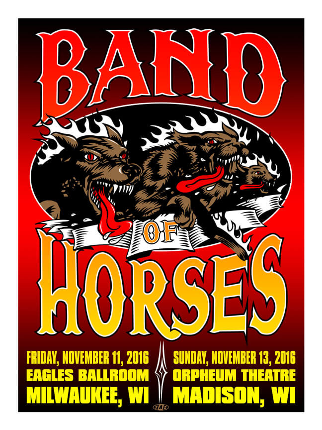 UNLEASH THE DOGS / BAND OF HORSES