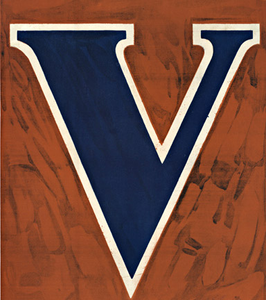 "V" World War 1 poster