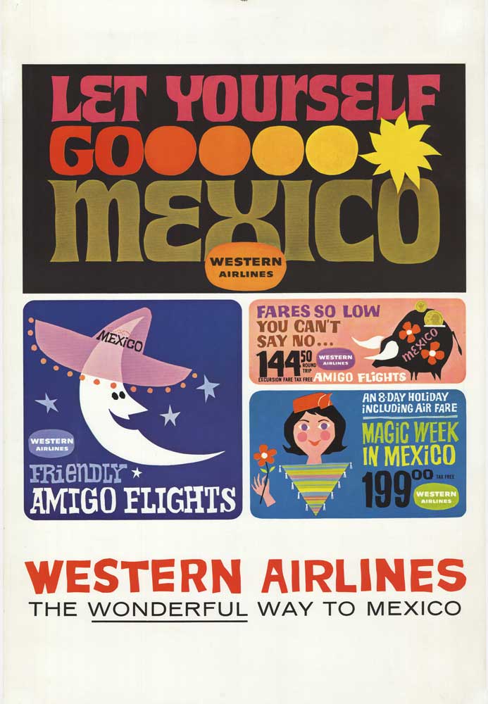 Western Airlines  MEXICO
