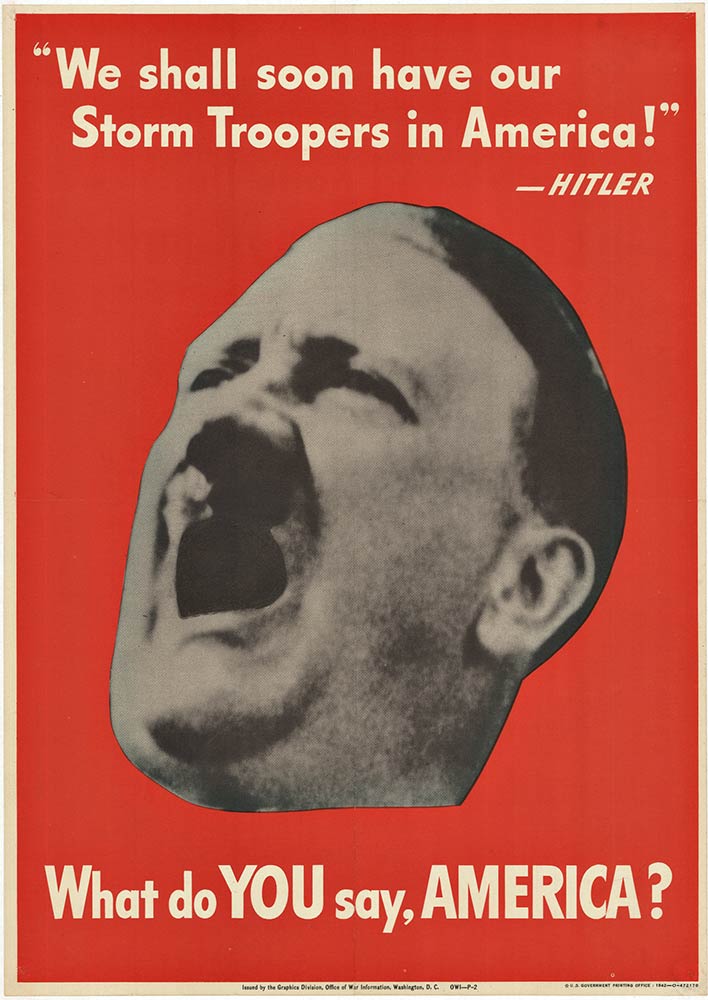 What do YOU say America? (Hitler)