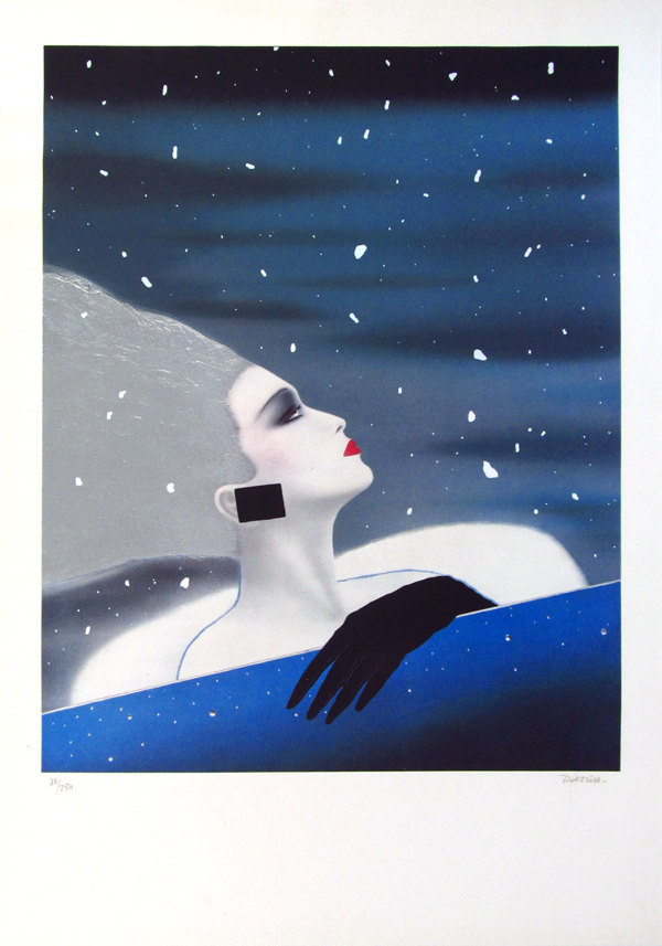 Woman, Night Sky 

Hand Signed and Numbered